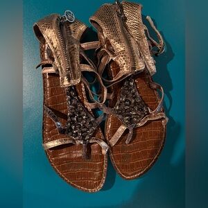 Sam Edelman Embellished Gladiator Sandals